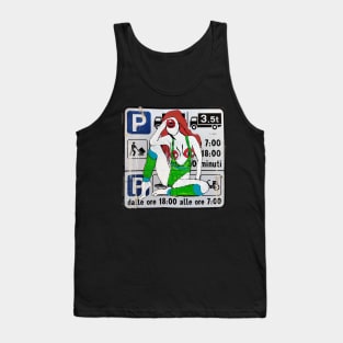 Cockeyed Workout Street ART Tank Top